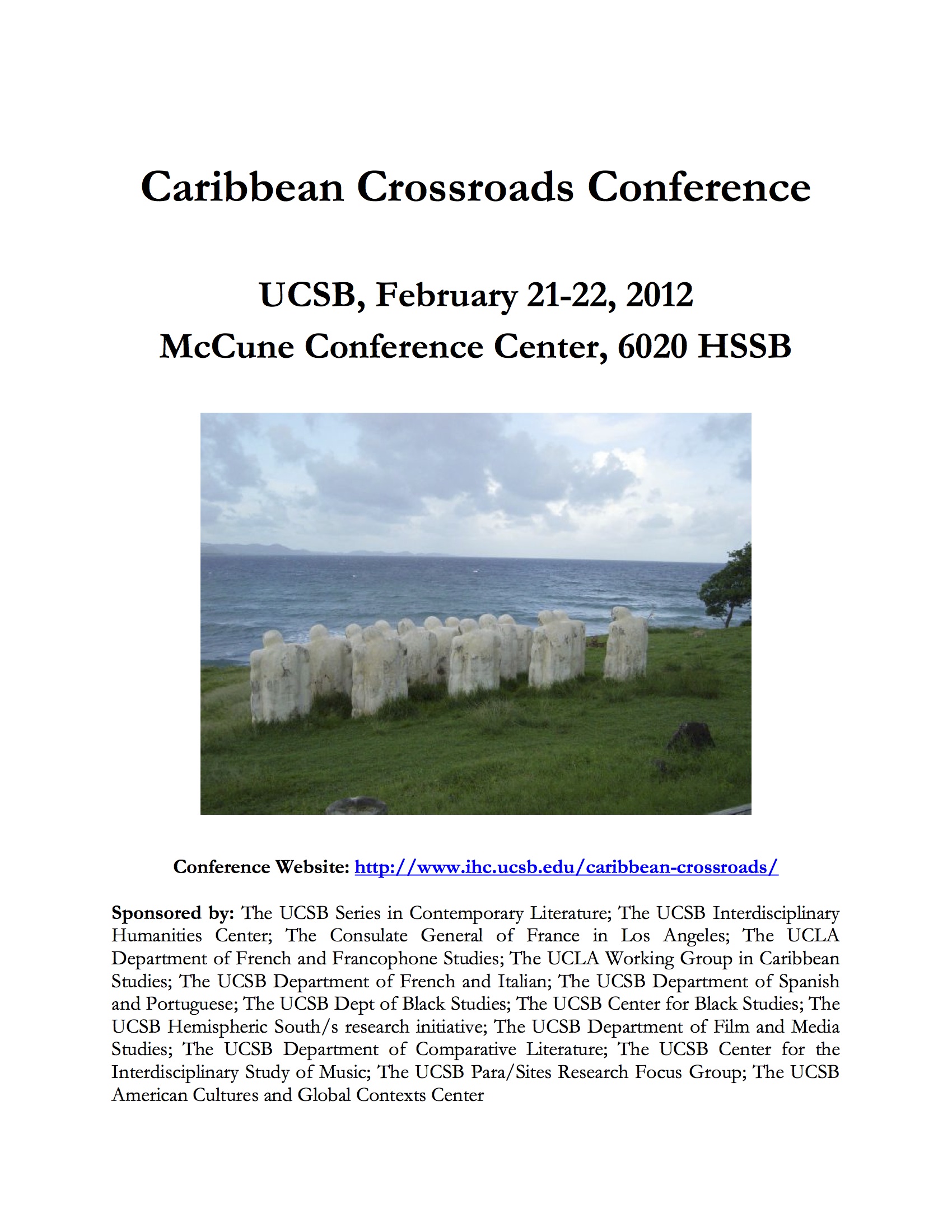 poster of caribbean crossroads