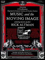 Poster of music and the moving image